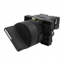 On/Off Two 2 Position Rotary Select Selector Switch 1 NO 10A 600V AC XB2-ED21