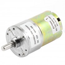 DC 12V 5000RPM 6mm Shaft Dia Speed Reduce Magnetic Electric Geared Box Motor