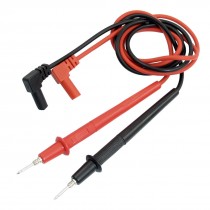 80cm Long Cable Banana Plug Multimeters Probe Test Tester Leads Pair Red Black