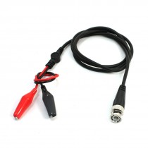 Coaxial Cable BNC Male Q9 to Dual Alligator Clip Test lead Cable 3.6ft