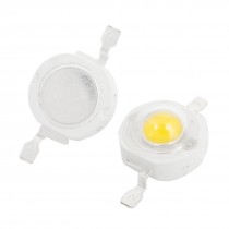 2pcs 5W Power Warm White LED Light Bead Emitter 290-300LM 2800K-3200K