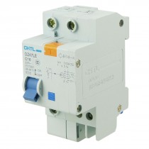 DZ47LE AC 220V Single Pole ELCB Earth Leakage Circuit Breaker