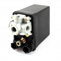 Air Compressor Pressure Switch Control Valve 175PSI 40Bar 4-Port 12mm