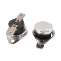 2 Pcs 95 Celsius NO Temperature Control Switch Thermostats KSD301 250V 5A