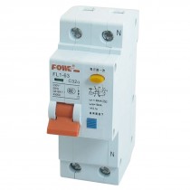 AC 230V 32A 1 Pole 1P+N On/Off Switch Miniature Circuit Breaker FL1-63 C32