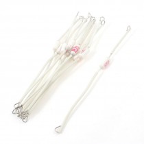 10 Pcs Metal Ceramic 10A 250V 200 Degree Celsius Electric Fuse Protector