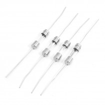4Pcs 4.5mm x 22mm Axial Lead Quick Acting Glass Fuses Holder 250V 12A