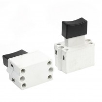 2 Pcs Momentary DPST Normal Open Electric Power Tool Switch for Cutting Machine