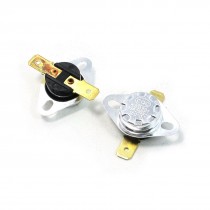 Pair 160 Celsius N/C Soldering Type Temperature Control Switch 10A AC 250V