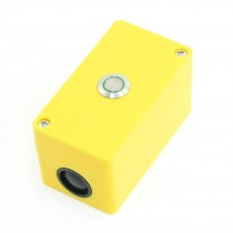 Green Pilot Lamp Momentary Metal Button Station SPDT NO+NC 3A 250VAC