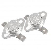 2 Pcs 170C NC Temperature Control Switch Ceramic Thermostat
