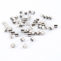 6mm x 30mm F4AL250V Electrical Component Quick Fast Blow Glass Tube Fuse 30PCS