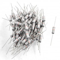 250V 3W Watt 15K Ohm 5% Axial Carbon Film Resistor 100 Pcs