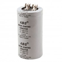 Gray Cylinder 300uF 300MFD 250VAC Motor Start-up Capacitor
