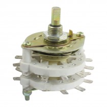 Rotary Selector Switch 2 Pole 11 Positions 2 Deck 220V