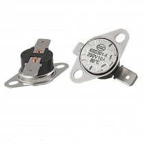 5 x KSD301-K 80 Celsius NO Temperature Control Switch Thermostat 250V 10A