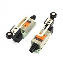 2 Pieces AC 250V 5A Adjustale Roller Lever Arms Screws Nuts Limit Switch TZ-8108