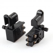 2 Pcs FA2-6/1B-11 SPDT Lock On Power Tool Marble Cutter Trigger Switch AC 250V