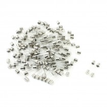100 Pcs 250V 15A 6x30mm Fast Blow Type Quick Glass Tube Fuses