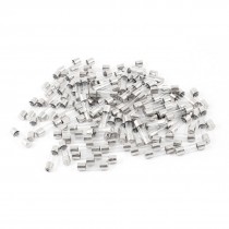 250V 1A 5mmx20mm Fast Blow Type Quick Glass Tube Fuses 100 Pcs
