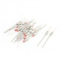 20 Pcs RY Series TF 216 Celsius 250V 10A Thermal Fuse