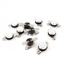 10pcs KSD301 Normally Closed 105C Temperatur Controlled Switch AC 250V 10A