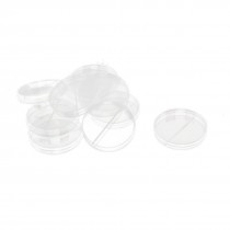 10 Pcs 90mm x 15mm 2 Slots Sample Cell Culture Petri Dishes w Lids