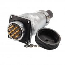 12-Pin Waterproof Electrical Deck Circular Connector AC 250V 7A