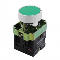 22mm Panel Mounted NO NC Momentary Green Push Button Switch AC 400V 10A