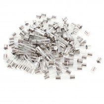 100 Pcs 250V 10A Electronic Fast Blow 5mm Dia 20mm Length Glass Fuse Tube
