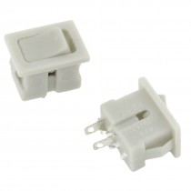 Easy Installation 1A 250V AC ON/OFF Position Fan Boat Rocker Switch 2 Pcs