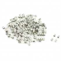 100 Pcs 250V 10A Quick Acting Glass Tube Fuses Fast Blow 5mm x 20mm