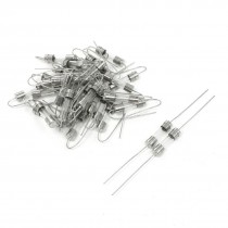 30 Pcs 4.5mm x 23mm Axial Lead Glass Fuses Holder 250V 2A