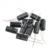 10 Pcs 250V 22uF Radial Aluminum Electrolytic Capacitor