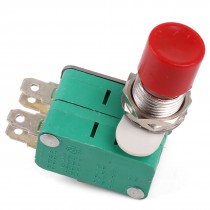 AC250V 10Amp Momentary Emergency Stop Push Button Switch