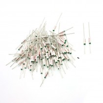 100Pcs 250V 10A TF 125 Degree Celsius Cutoffs Temperature Thermal Fuse