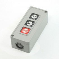 AC 250V 3A 3P Rectangle Plastic Shell Push Button Switch