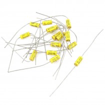 15Pcs 200V 10nF Axial Lead Aluminium Electrolytic Capacitor