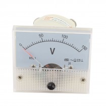 Screw Mounted Electric Voltage Measuring Analog AC 150V Voltmeter Gauge