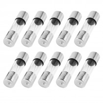 10 Pcs Fast Blow Type Glass Tube Fuses 5x20mm 250V 2.5A