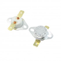 2 Pcs NC 2 Pin 170C Temperature Control Ceramic Thermostat Swtich 10A AC250V