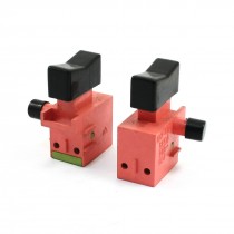 2pieces DPST Momentary Trigger Switch AC 250V 6(4)A for Cutting Machine