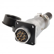 9-Pin Waterproof Electrical Deck Circular Connector 10A AC 250V