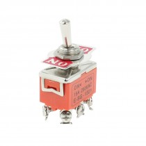 DPDT ON/ON 2 Positions 6 Screw Terminals Toggle Switch AC 250V 15A