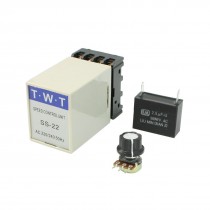 AC 220V/240V Motor Speed Controller + 20K Ohm Potentiometer + 2.5uF Capacitor
