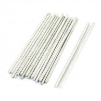 20 Pcs Metal Round Rods Axles 66mm x 2mm for RC Helicopter Toy