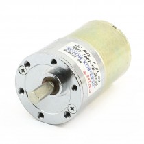 DFGB37RG-134i Cylinder Shape DC 12V Speed 30 RPM Geared Motor