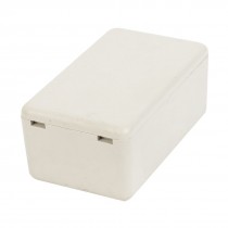 60mm Long 35mm Width 25mm High Plastic Junction Box Case Light Gray