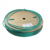 100M 6.0mm Dia. Green Sleeves Heat Shrink Tubes Ratio 2:1