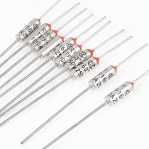 10 Pcs Circuit Cut Off TF 160 Celsius 250V 10A Temperature Thermal Fuses